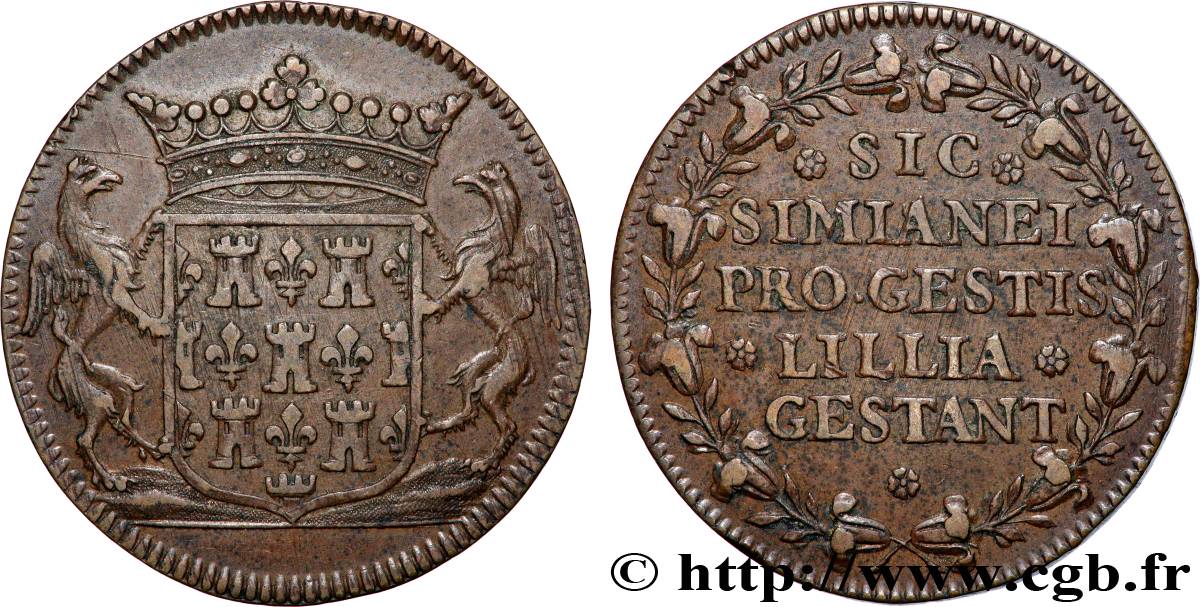 PROVENCE - NOBLESSE François de Simiane, refrappe SUP