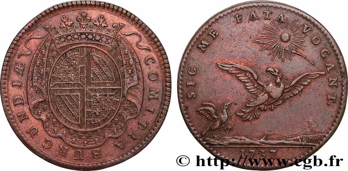 BOURGOGNE (ÉTATS DE ...) Le prince de Condé TTB