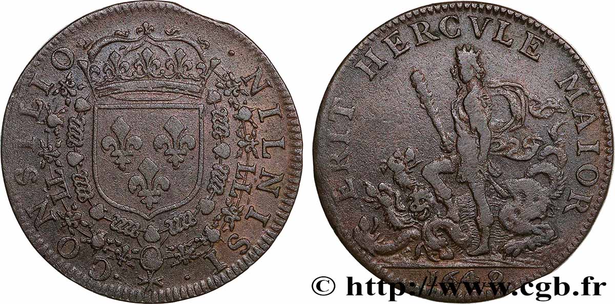 CONSEIL DU ROI Louis XIV XF/VF