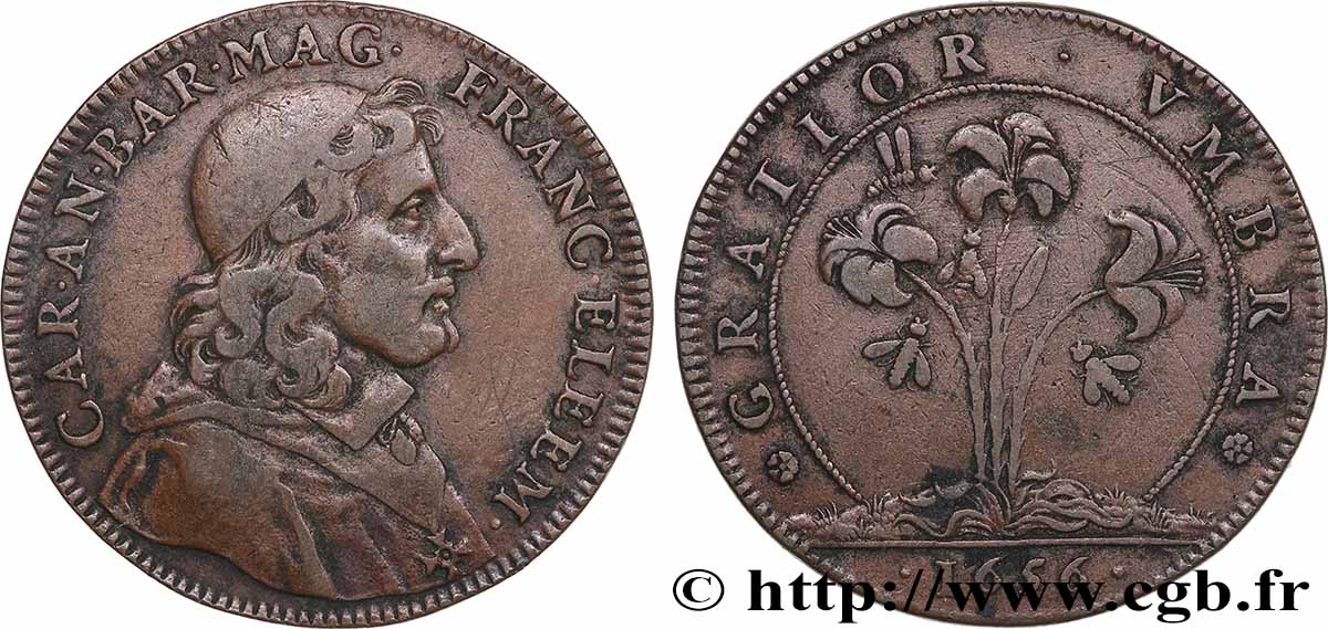 CHAMPAGNE ARDENNES - NOBLESSE ET VILLES ANTOINE BARBERINI, ARCHEVÊQUE DE REIMS TTB+