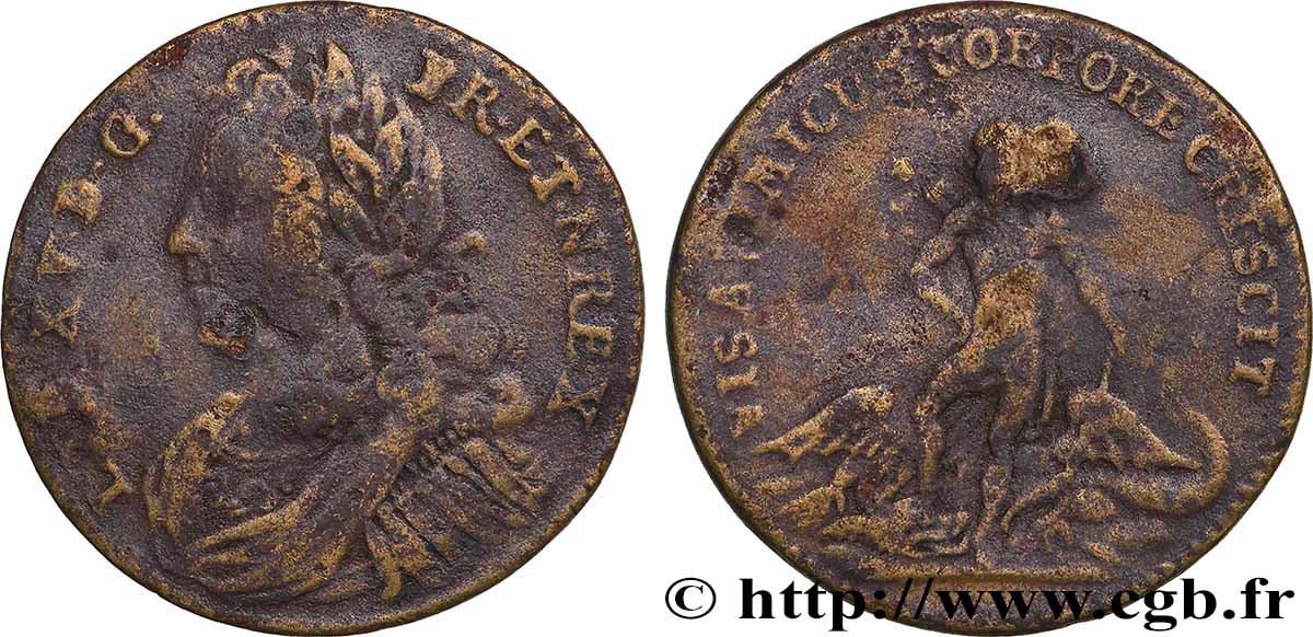 ROUYER - X. JETONS DE NUREMBERG LOUIS XV DIT LE BIEN AIMÉ VF