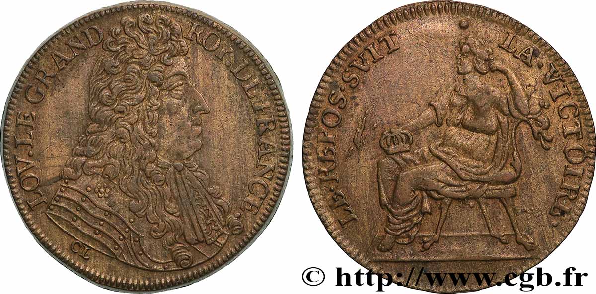 LOUIS XIV LE GRAND ou LE ROI SOLEIL Paix de Ratisbonne TTB