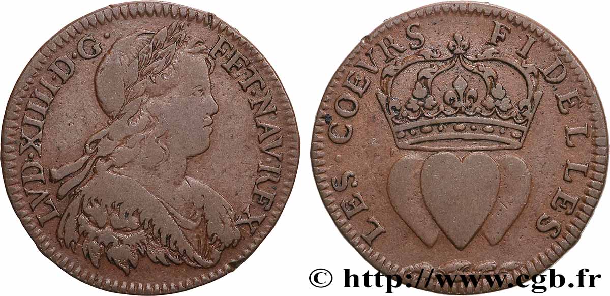 LOUIS XIV LE GRAND ou LE ROI SOLEIL  TB+