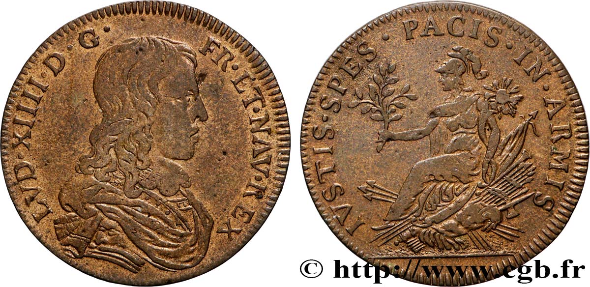 LOUIS XIV LE GRAND ou LE ROI SOLEIL Préliminaires de la Paix de Munster TB+