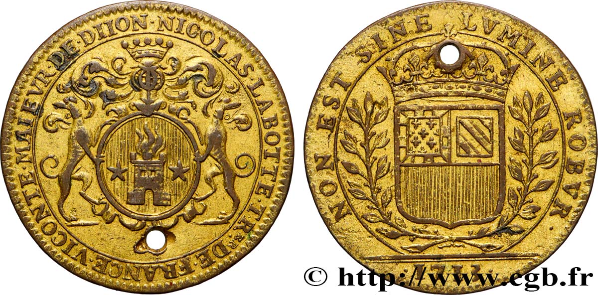 DIJON (MAIRES DE ... et divers) Nicolas Labotte TTB