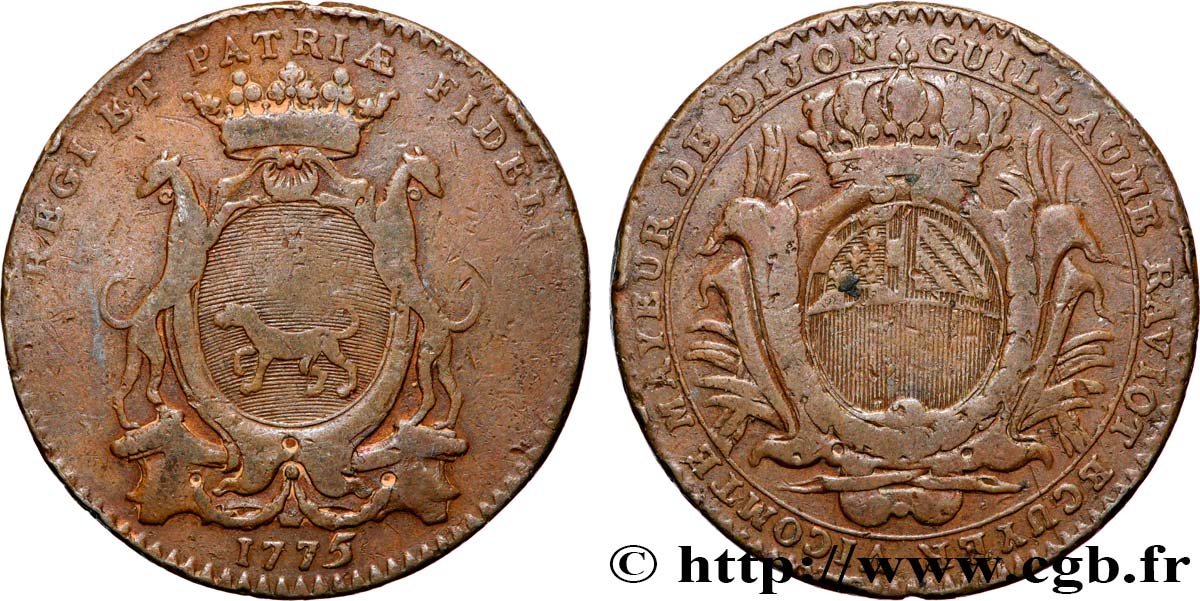 DIJON (MAIRES DE ... et divers) MAIRES DE DIJON - Guillaume RAVIOT TB+