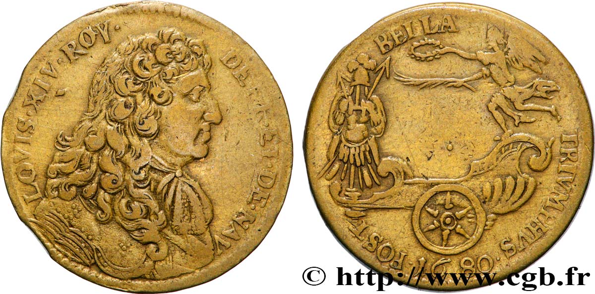 LOUIS XIV LE GRAND ou LE ROI SOLEIL Rattachement de Bar à la France ? TB+