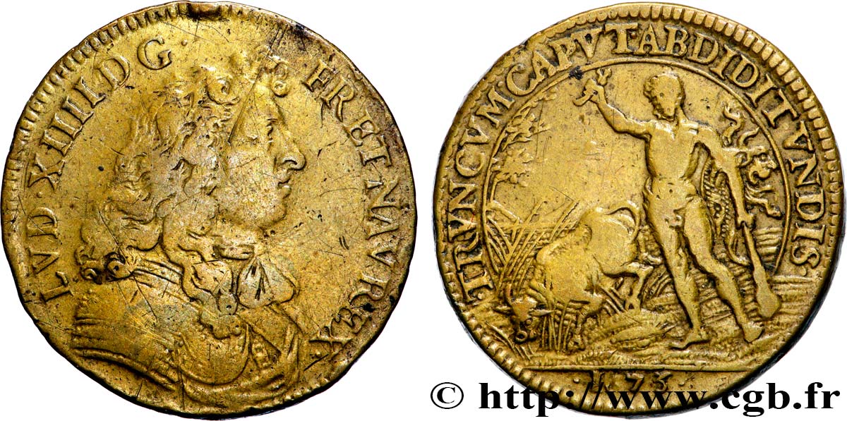 LOUIS XIV LE GRAND ou LE ROI SOLEIL  TB