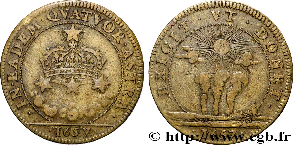 LOUIS XIV LE GRAND ou LE ROI SOLEIL  TTB