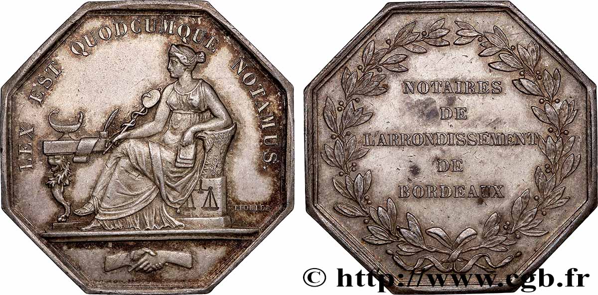 NOTAIRES DU XIXe SIECLE Notaires de Bordeaux EBC/MBC+