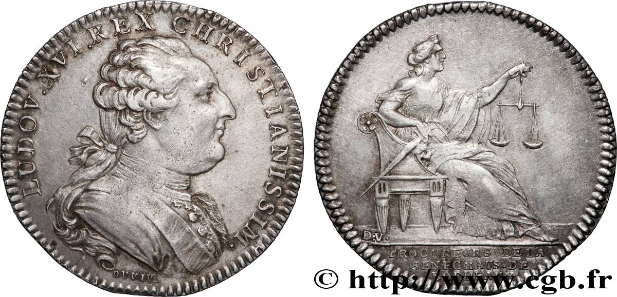 BORDEAUX (VILLE DE ) Procureur de la Sénéchaussée de Bordeaux TTB+