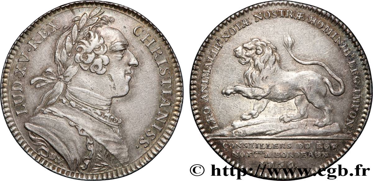 NOTAIRES ROYAUX Notaires de Bordeaux - Louis XV XF