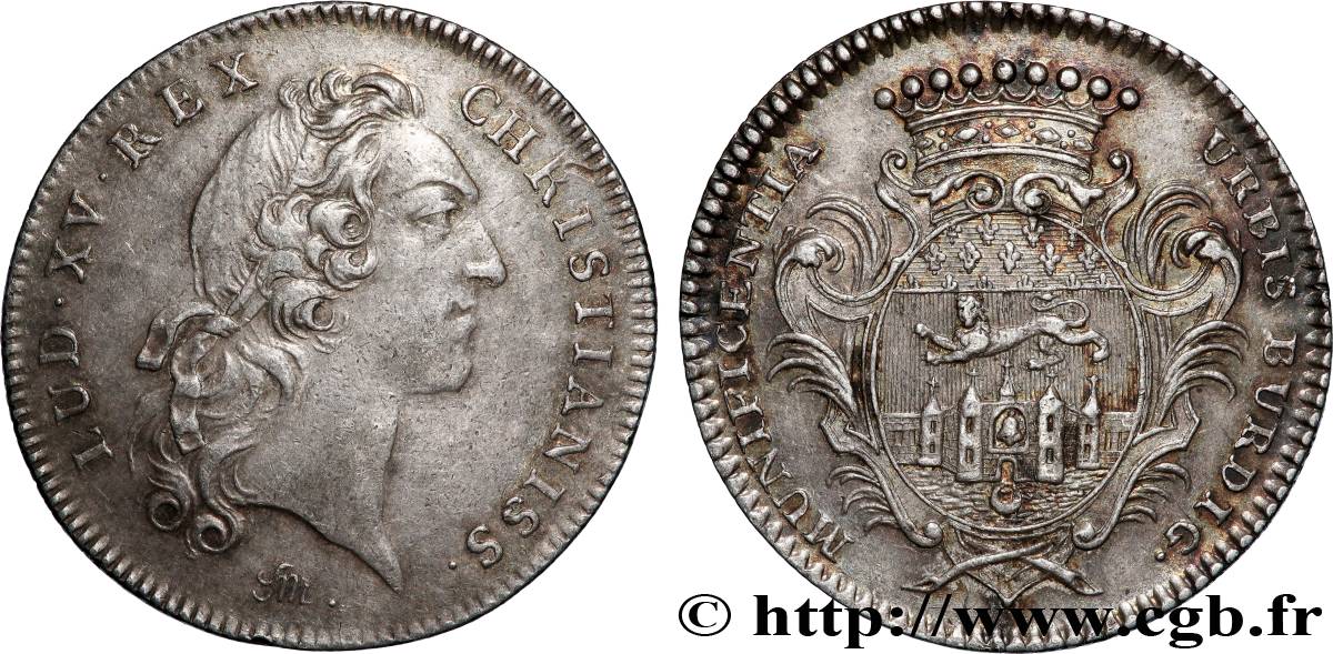 BORDEAUX (VILLE DE ) Récompense de la ville de Bordeaux, émission de 1747 TTB