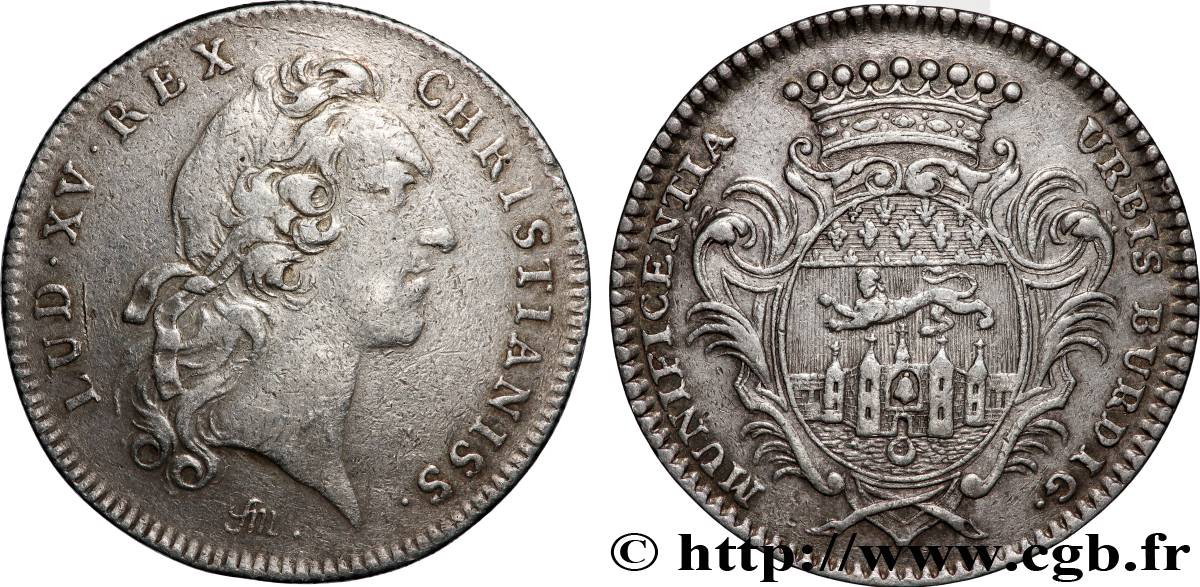 BORDEAUX (VILLE DE ) Récompense de la ville de Bordeaux, émission de 1747 TTB