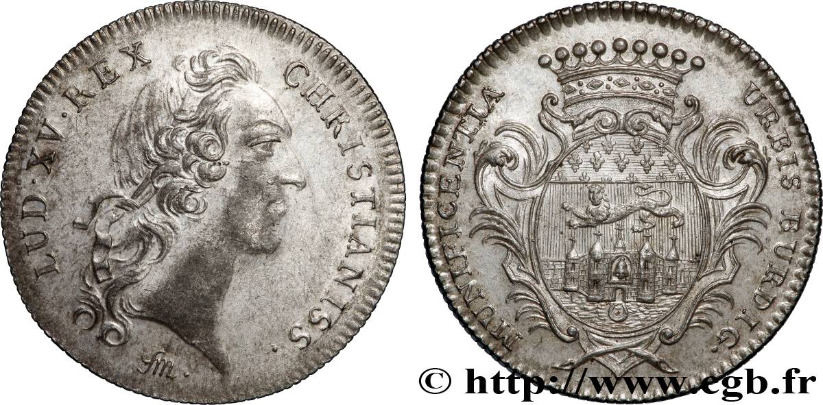 BORDEAUX (VILLE DE ) Récompense de la ville de Bordeaux, émission de 1747 TTB