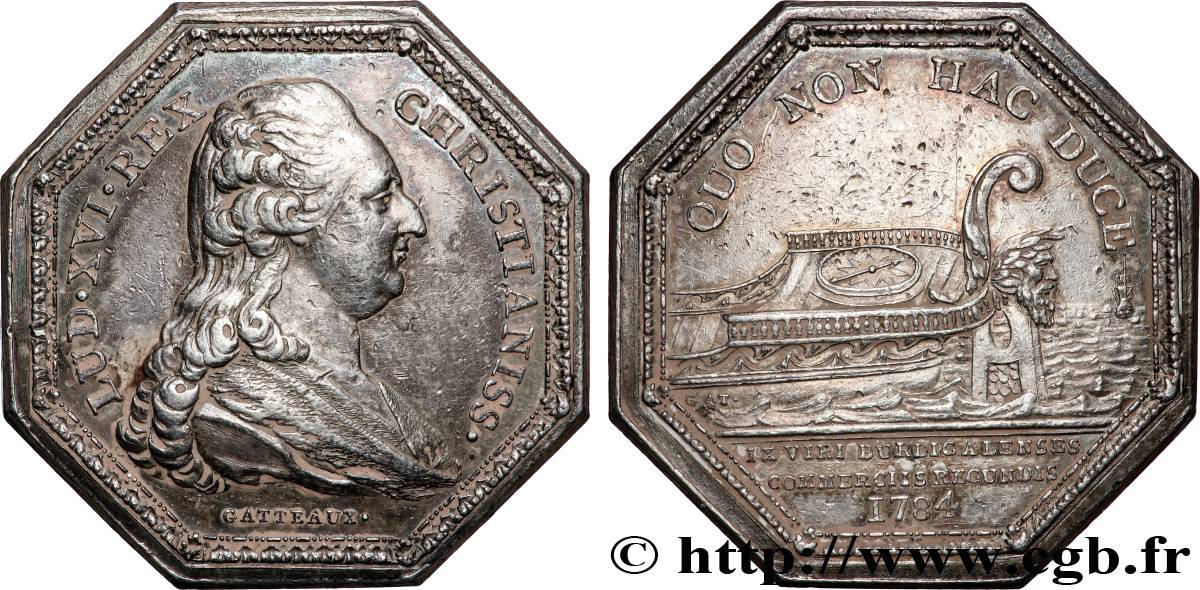 CHAMBERS OF COMMERCE Chambre de commerce de Bordeaux (Louis XVI) XF