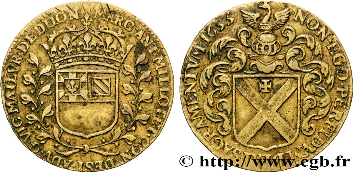 DIJON (MAIRES DE ... et divers) Marc-Antoine Millotet XF