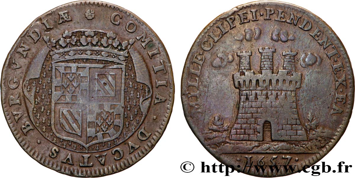 BOURGOGNE (ÉTATS DE ...)  XF