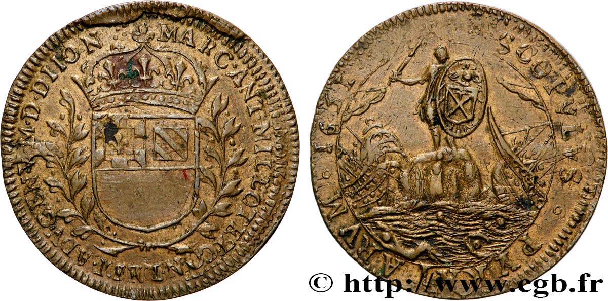 DIJON (MAIRES DE ... et divers) Marc-Antoine Millotet TB+