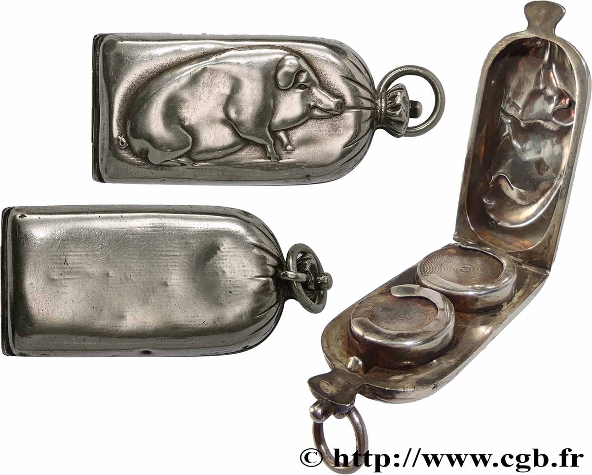 PORTE-LOUIS, PORTE-MONNAIE Porte-louis, Cochon TTB+
