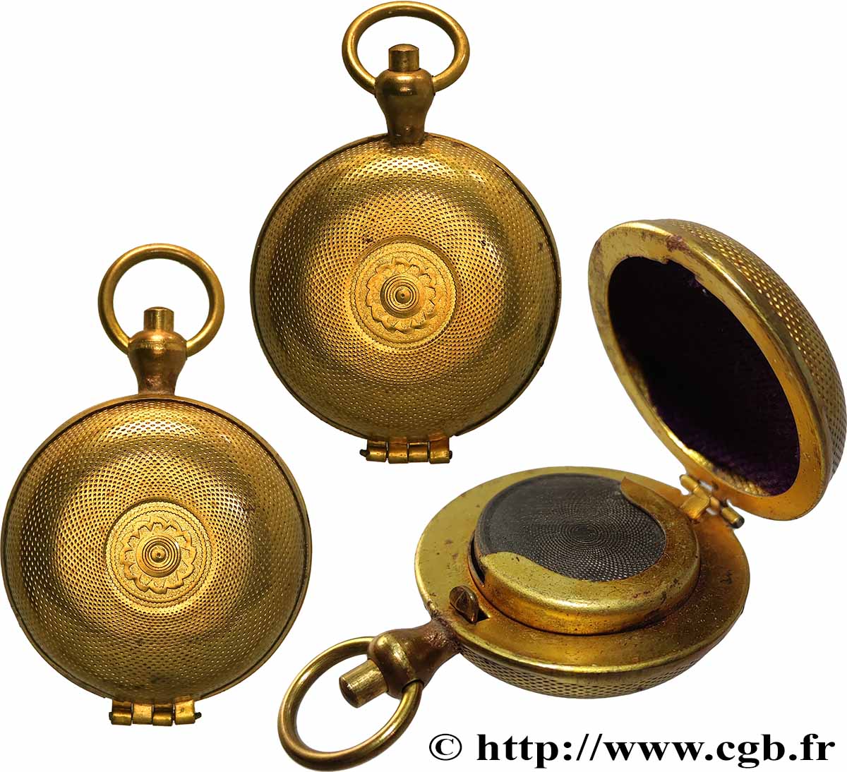 PORTE-LOUIS, PORTE-MONNAIE Porte-louis, guilloché TTB