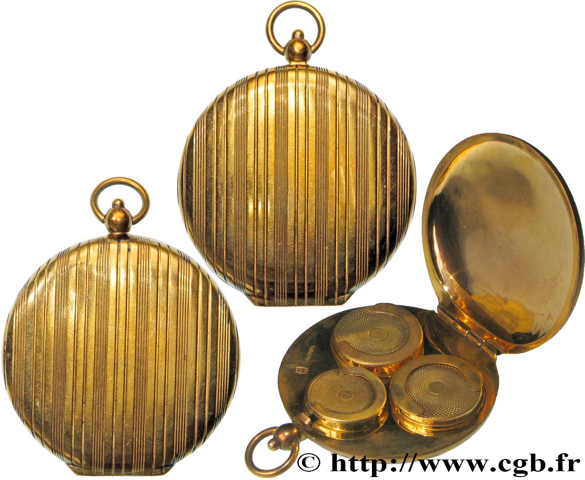 PORTE-LOUIS, PORTE-MONNAIE Porte-louis, 3 emplacements, Cannelures SUP