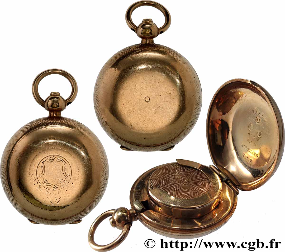 PORTE-LOUIS, PORTE-MONNAIE Porte-louis, écusson, Royaume-Uni, Gold Filled 9 carat TTB