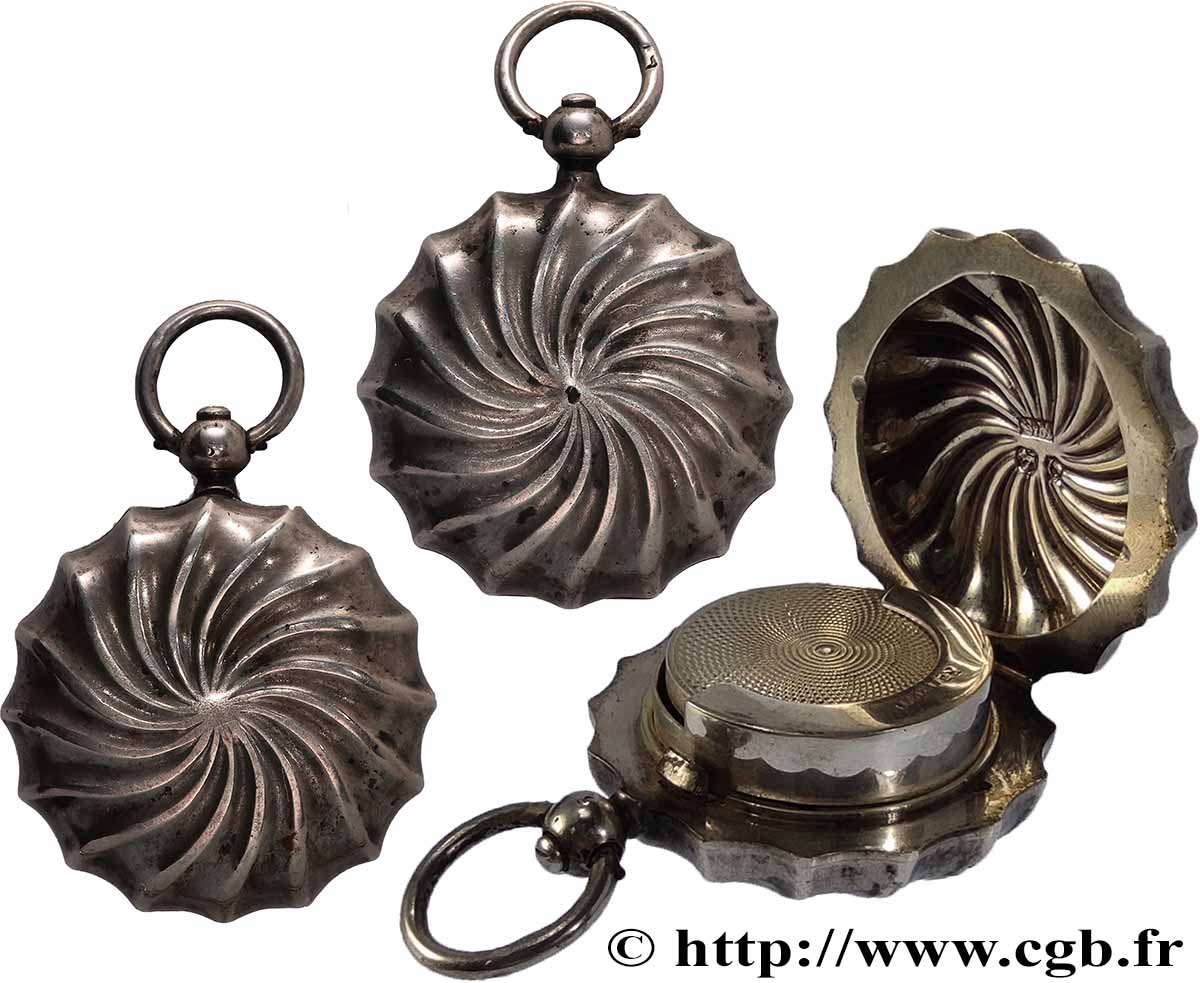 PORTE-LOUIS, PORTE-MONNAIE Porte-louis, Motif irradiant , Royaume-Uni TTB+