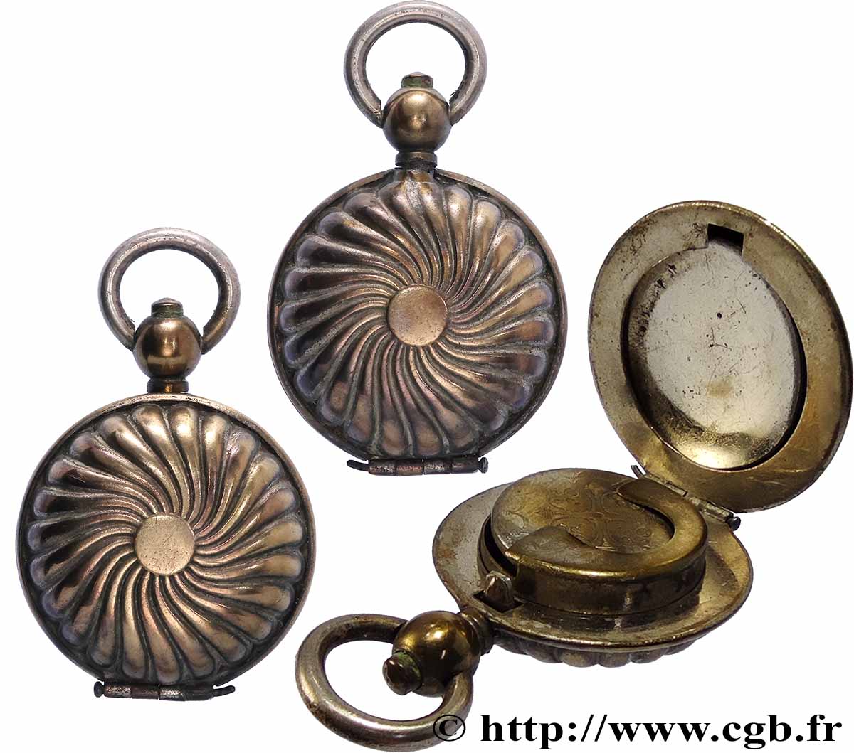 PORTE-LOUIS, PORTE-MONNAIE Porte-louis, Motif irradiant  TTB