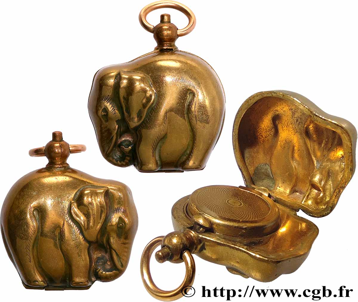 PORTE-LOUIS, PORTE-MONNAIE Porte-louis, Éléphant TTB+