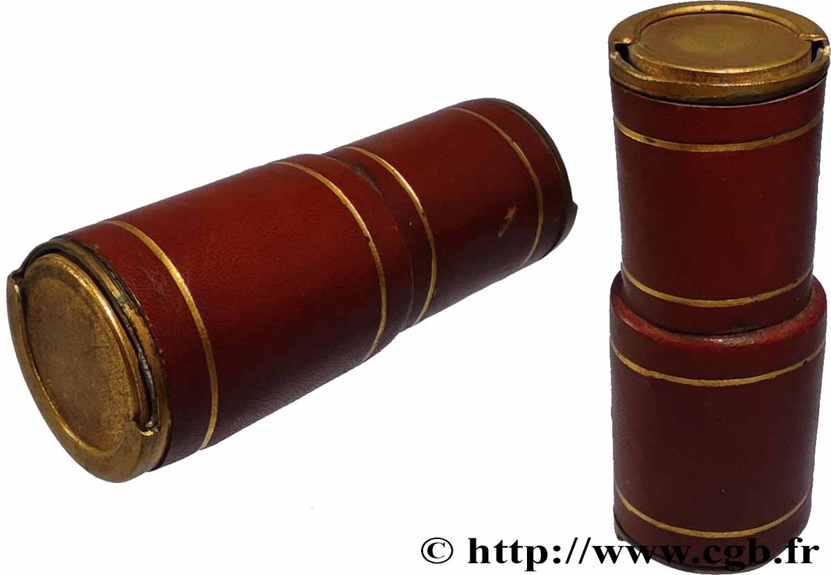 PORTE-LOUIS, PORTE-MONNAIE Porte-louis, modèle double pour 10 et 20 Francs TTB+