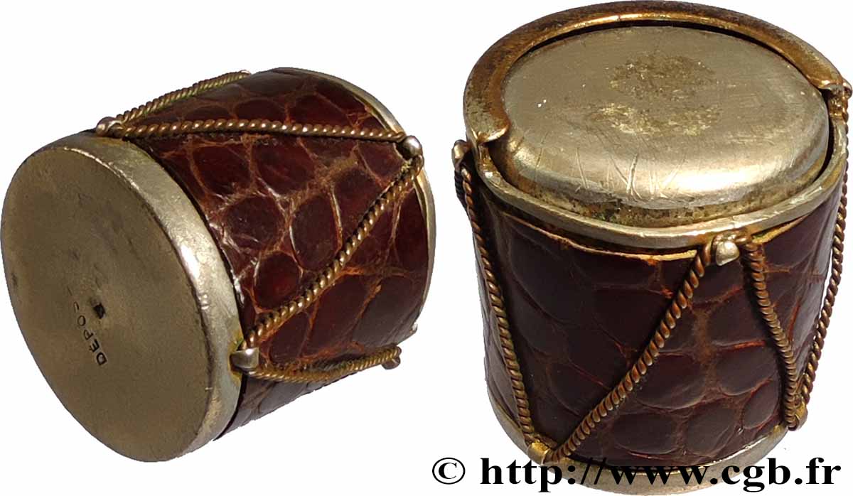 PORTE-LOUIS, PORTE-MONNAIE Porte-louis, tube tambour TTB+