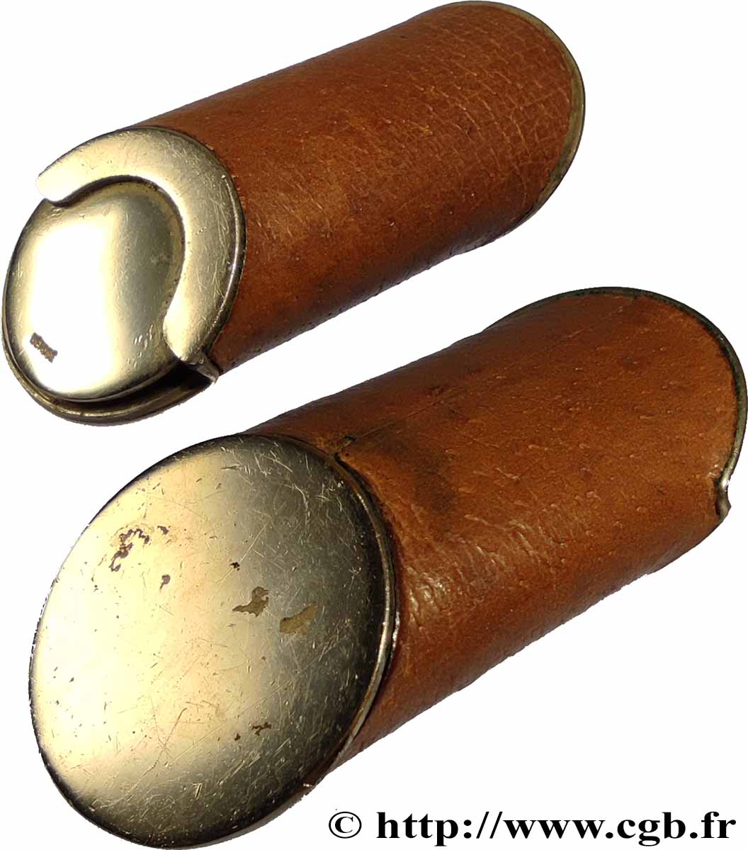 PORTE-LOUIS, PORTE-MONNAIE Porte-louis, tube pour 50 Francs or TTB+