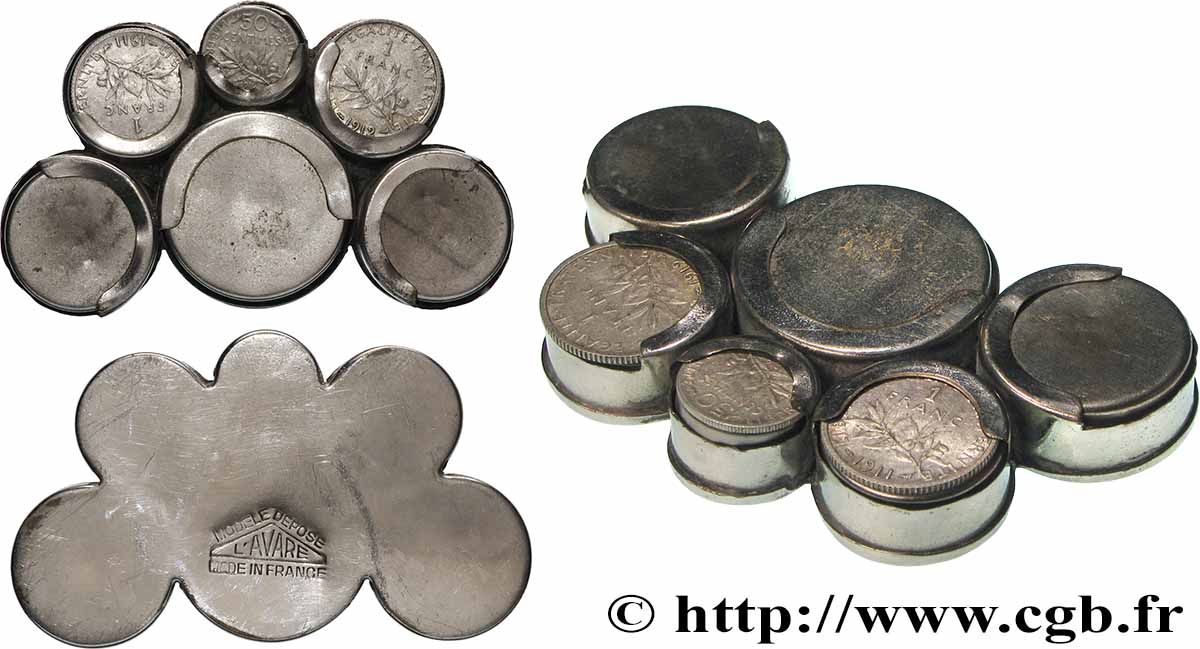 PORTE-LOUIS, PORTE-MONNAIE Porte-louis, 6 emplacements TTB