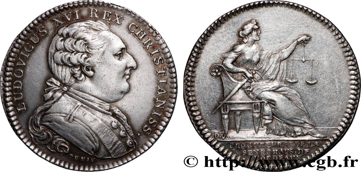 BORDEAUX (VILLE DE ) Procureur de la Sénéchaussée de Bordeaux TTB+