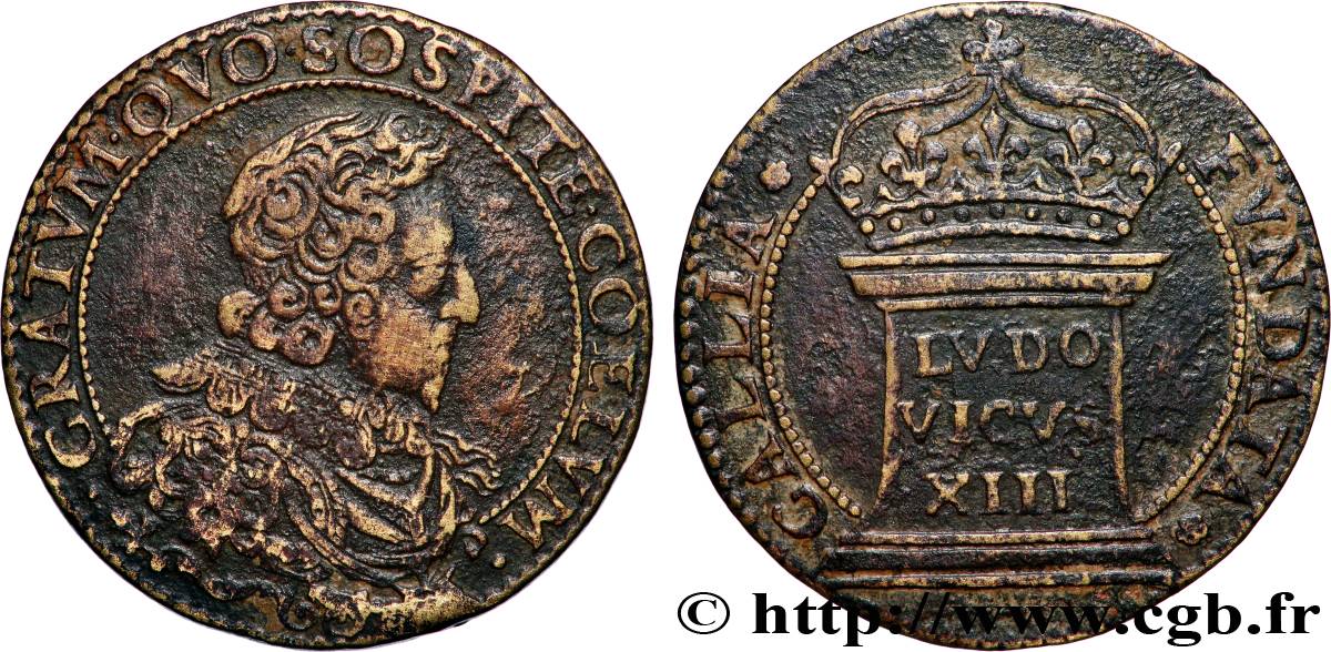 LOUIS XIII LE JUSTE LOUIS XIII LE JUSTE TTB/TB+