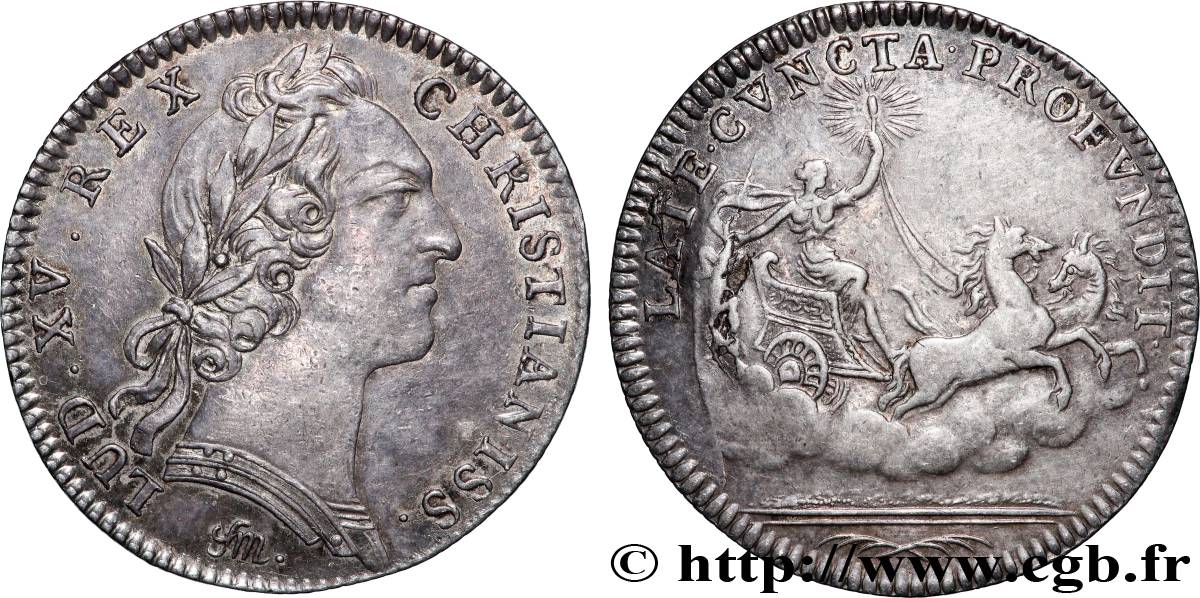 LOUIS XV DIT LE BIEN AIMÉ ÉMISSION DE 1754 XF