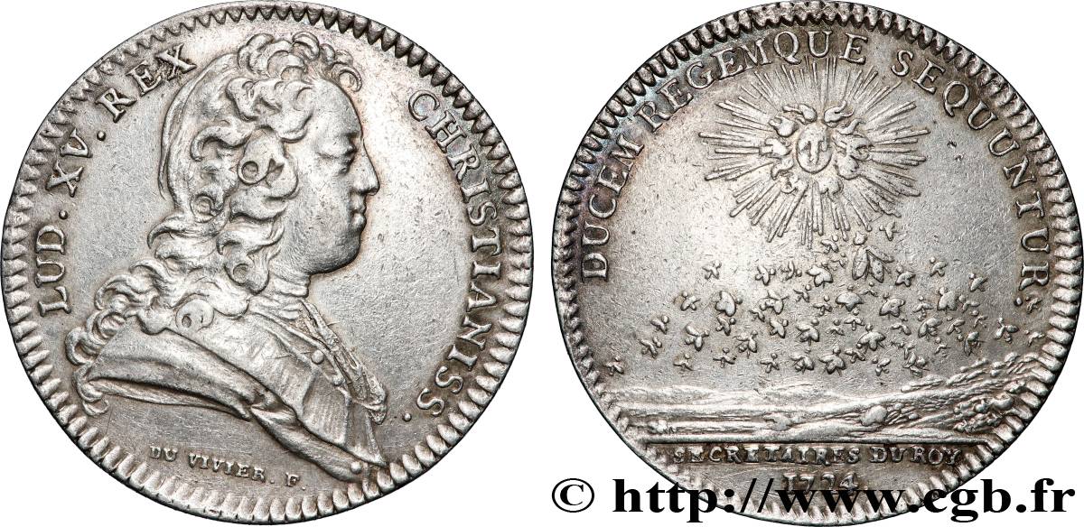 SECRÉTAIRES DU ROI Émission vers 1726 TTB