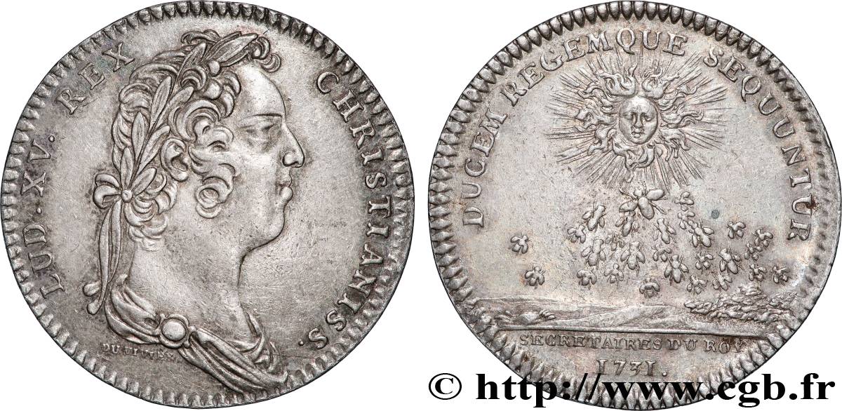 SECRÉTAIRES DU ROI Émission de 1731 TTB