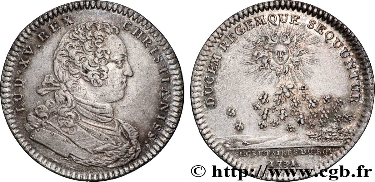 SECRÉTAIRES DU ROI Émission de 1733 TTB