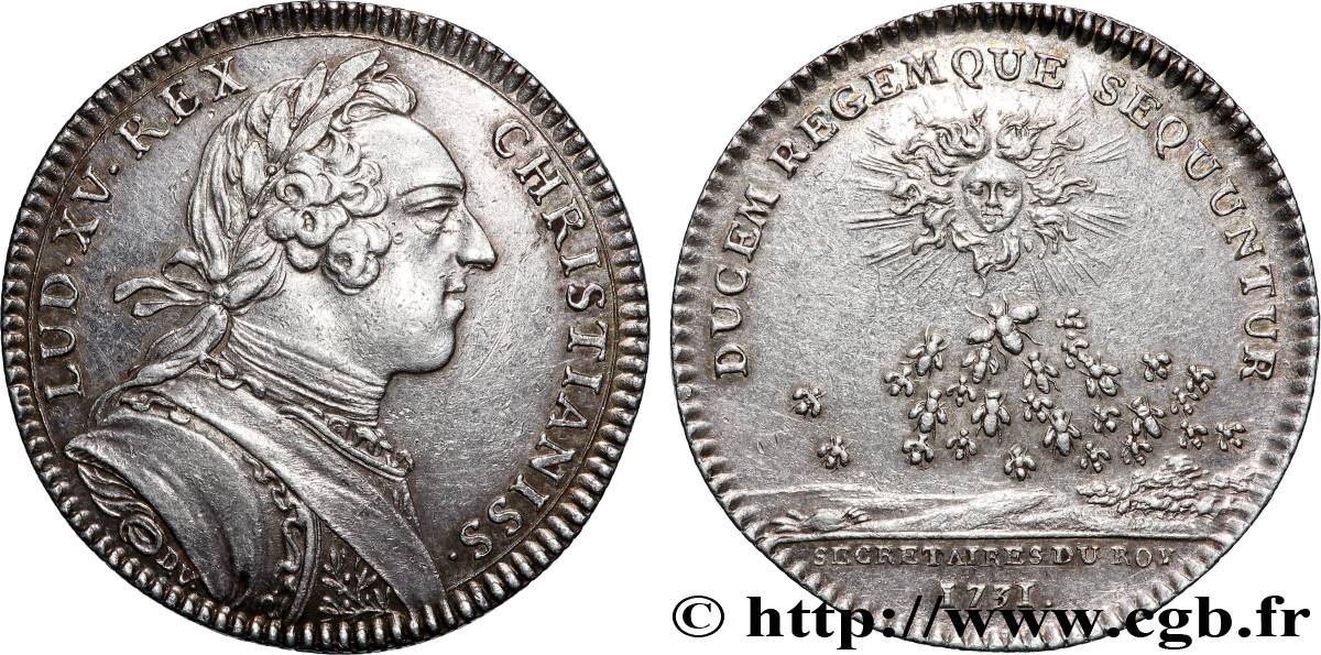 SECRÉTAIRES DU ROI Émission de 1750 TTB+