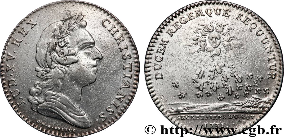 SECRÉTAIRES DU ROI Émission de 1767 AU