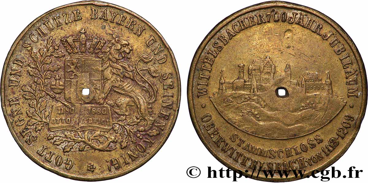 GERMANY - BAVARIA 700e anniversaire de la maison Wittelsbach VF