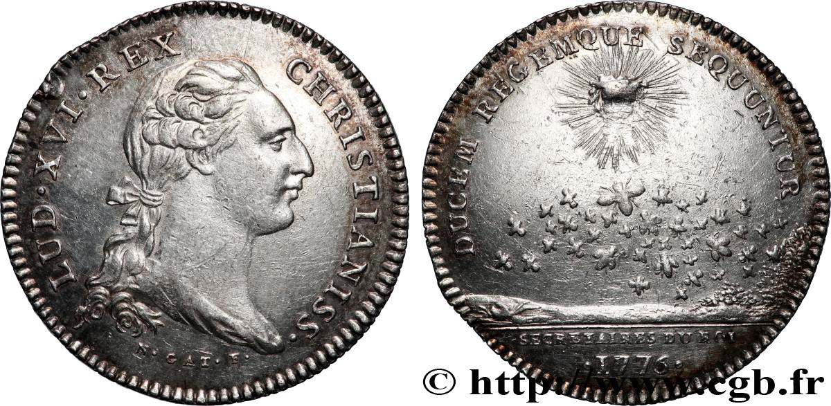 SECRÉTAIRES DU ROI Émission de 1776 SS