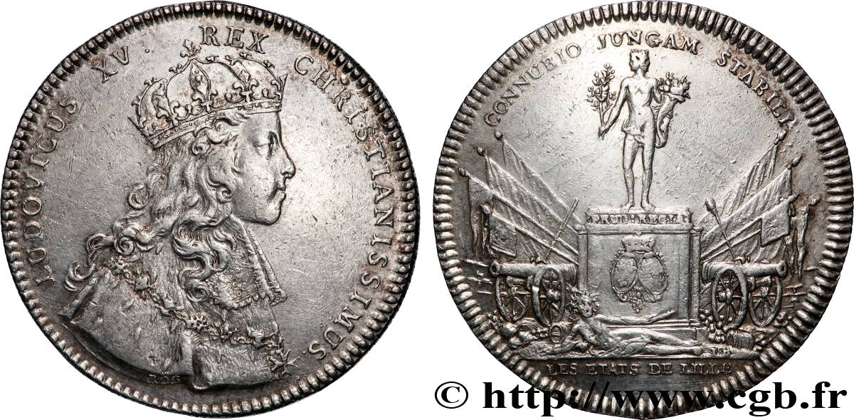 FLANDRE FRANÇAISE Fiançailles de Louis XV et de l’infante d’Espagne États de Lille SS