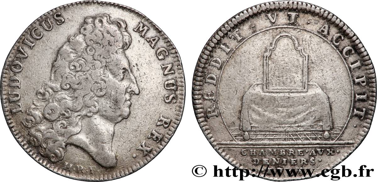 CHAMBRE AUX DENIERS Louis XIV fSS