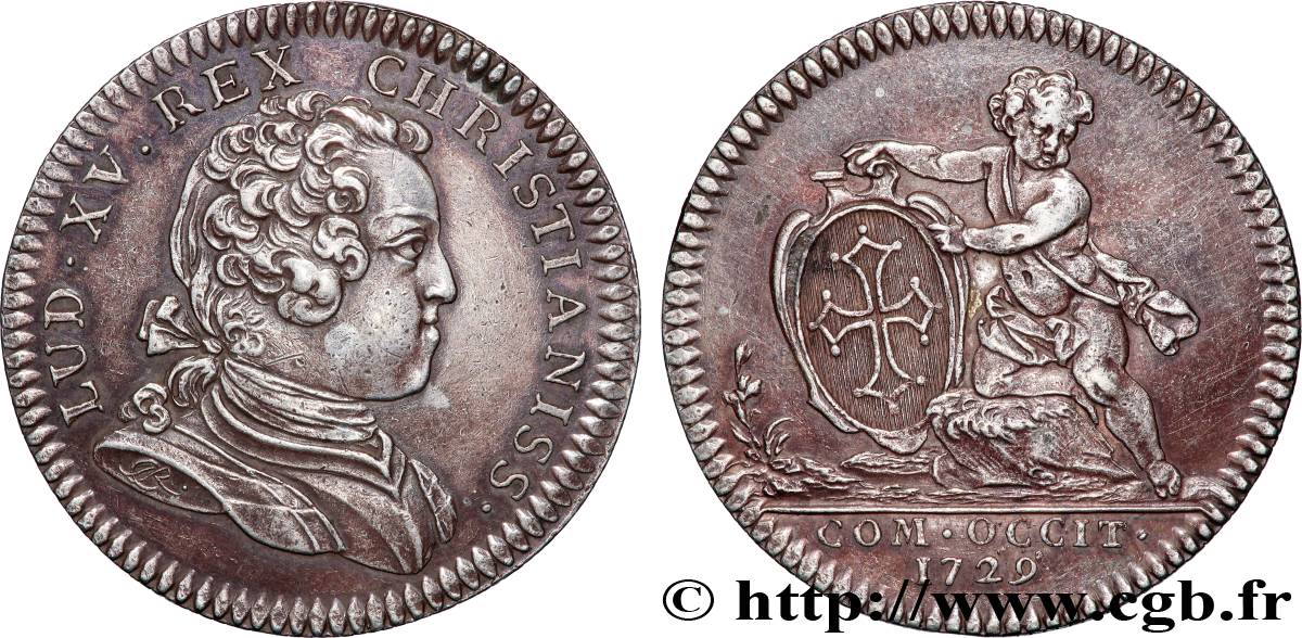 LANGUEDOC (ÉTATS DE ...) Jeton Ar 31, États de Languedoc TTB