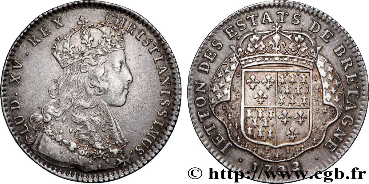 BRETAGNE (ÉTATS DE...)  Jeton AR 28, États de Nantes fVZ