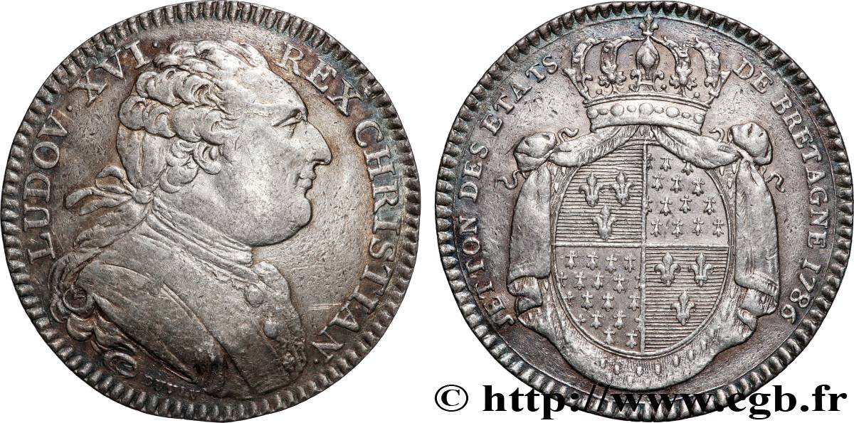 BRETAGNE (ÉTATS DE...)  États de Rennes TTB+/TTB