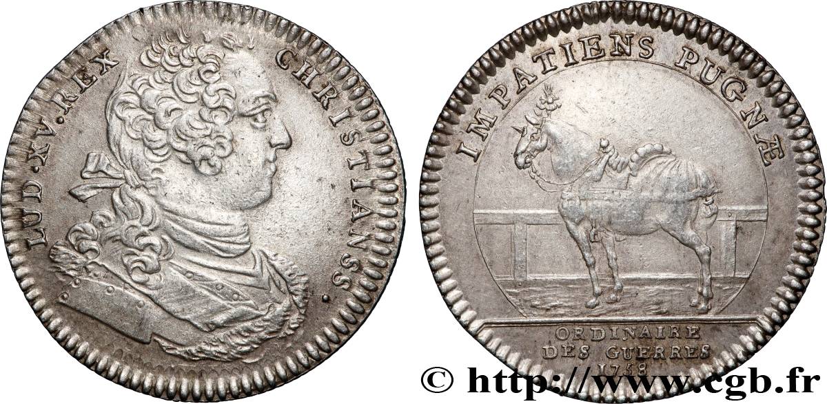ORDINAIRE DES GUERRES Émission de 1758 TTB+